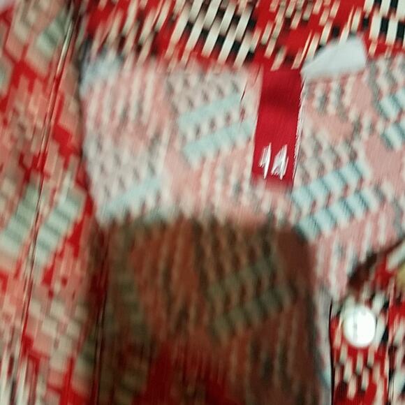 Divided orange patterned shirt - Picture 4 of 8